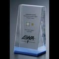 Lucite Wedge Award (2 1/2"x2 1/2"x1")